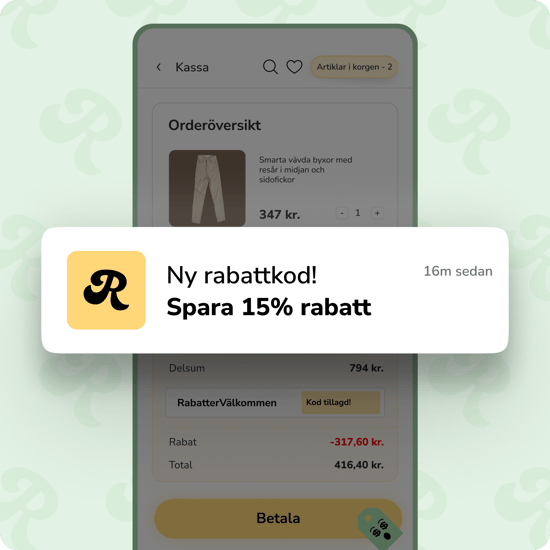 Rabatta Notification