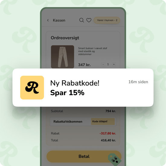 Rabatta Notification